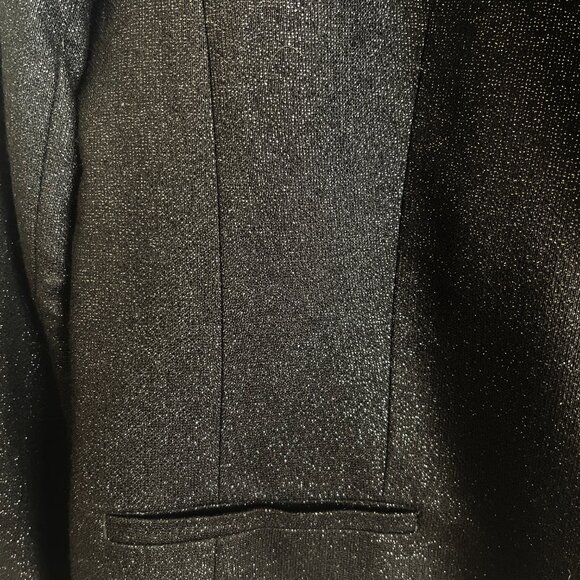 Banana Republic Womens Blazer Jacket Black Size 8 - Picture 3 of 7